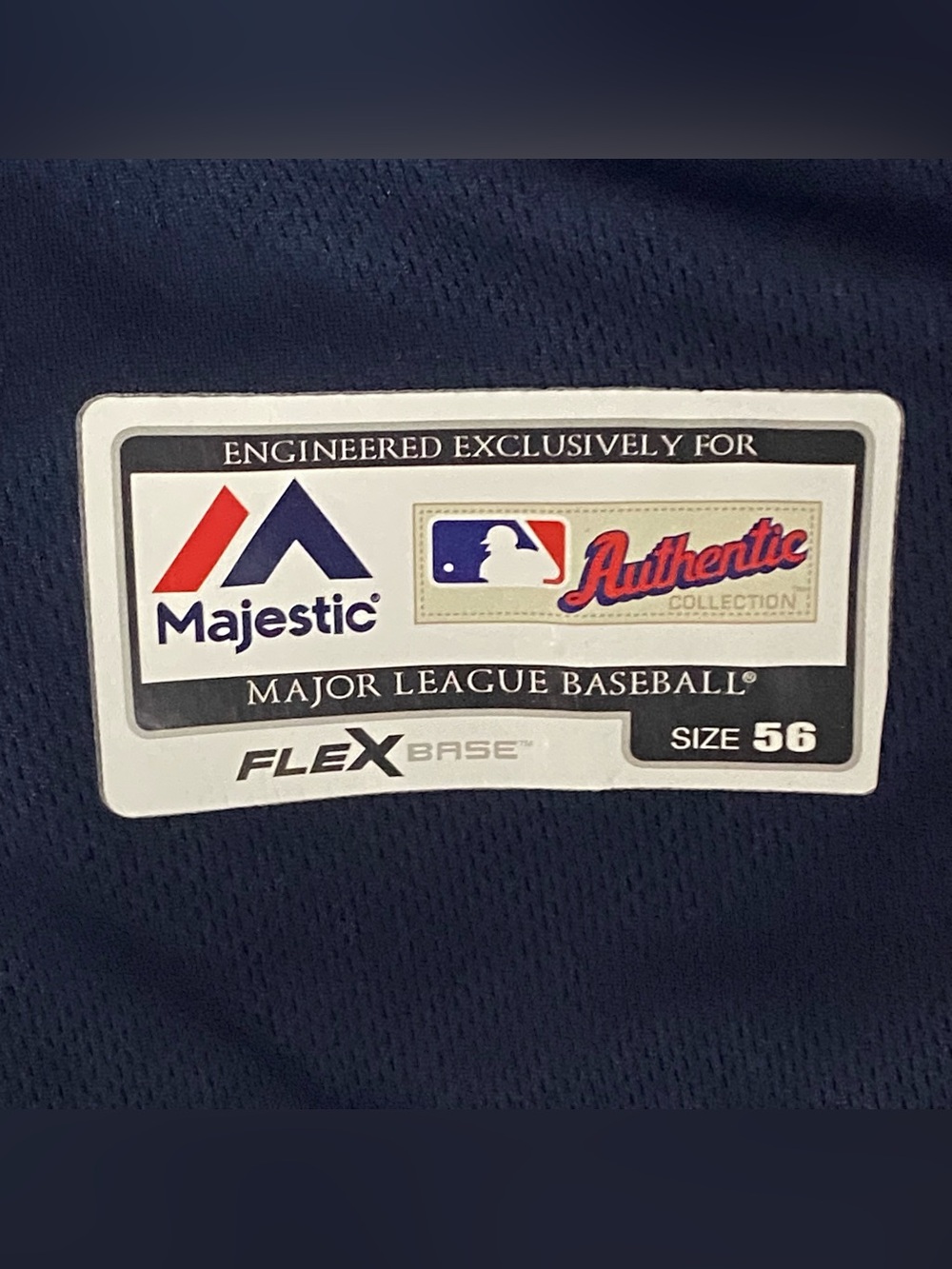 Ozzie Albies 2019 Atlanta Braves MLB 150 Anniversary Majestic Baseball Jersey 56 - Picture 7 of 9